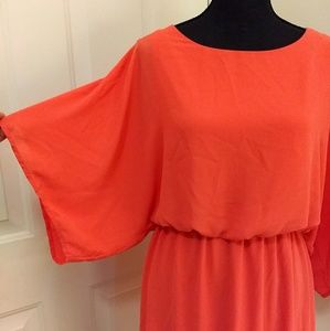 🐦Anthropologie Birdcage tie back dress boho